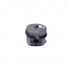Piston avec segments cote